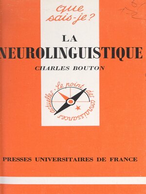 cover image of La neurolinguistique